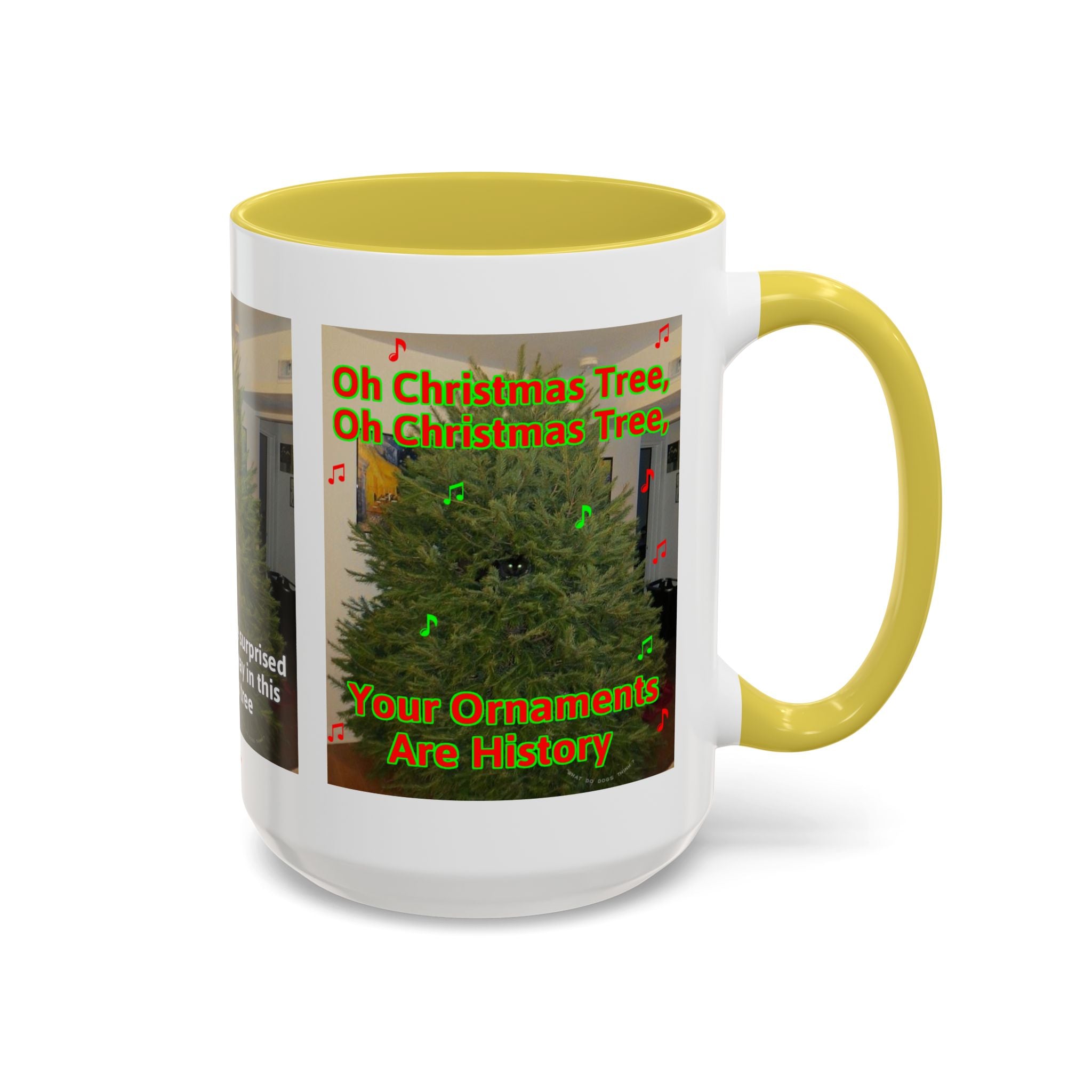 Christmas Tree Cat Mug