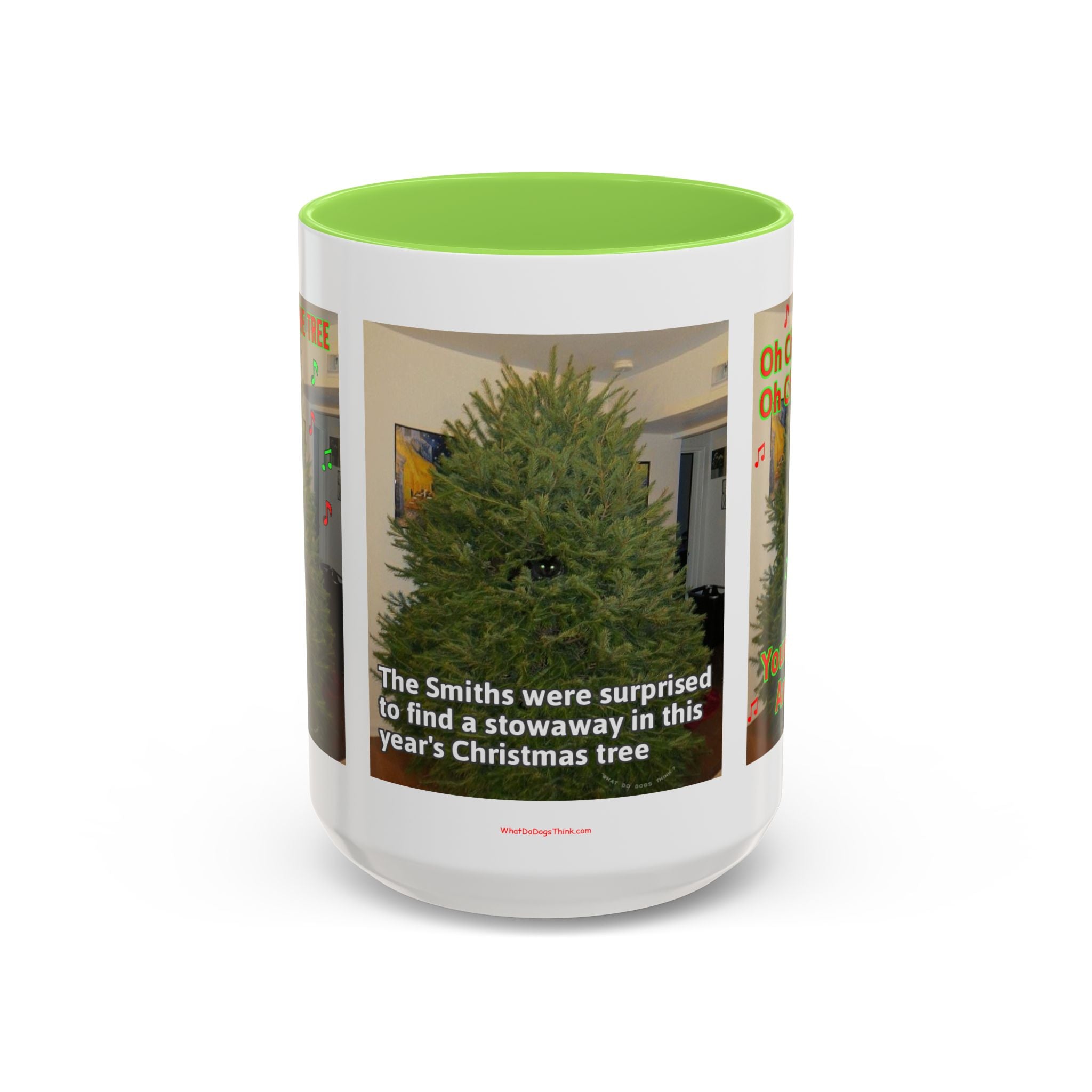 Christmas Tree Cat Mug