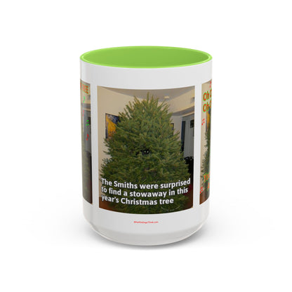 Christmas Tree Cat Mug