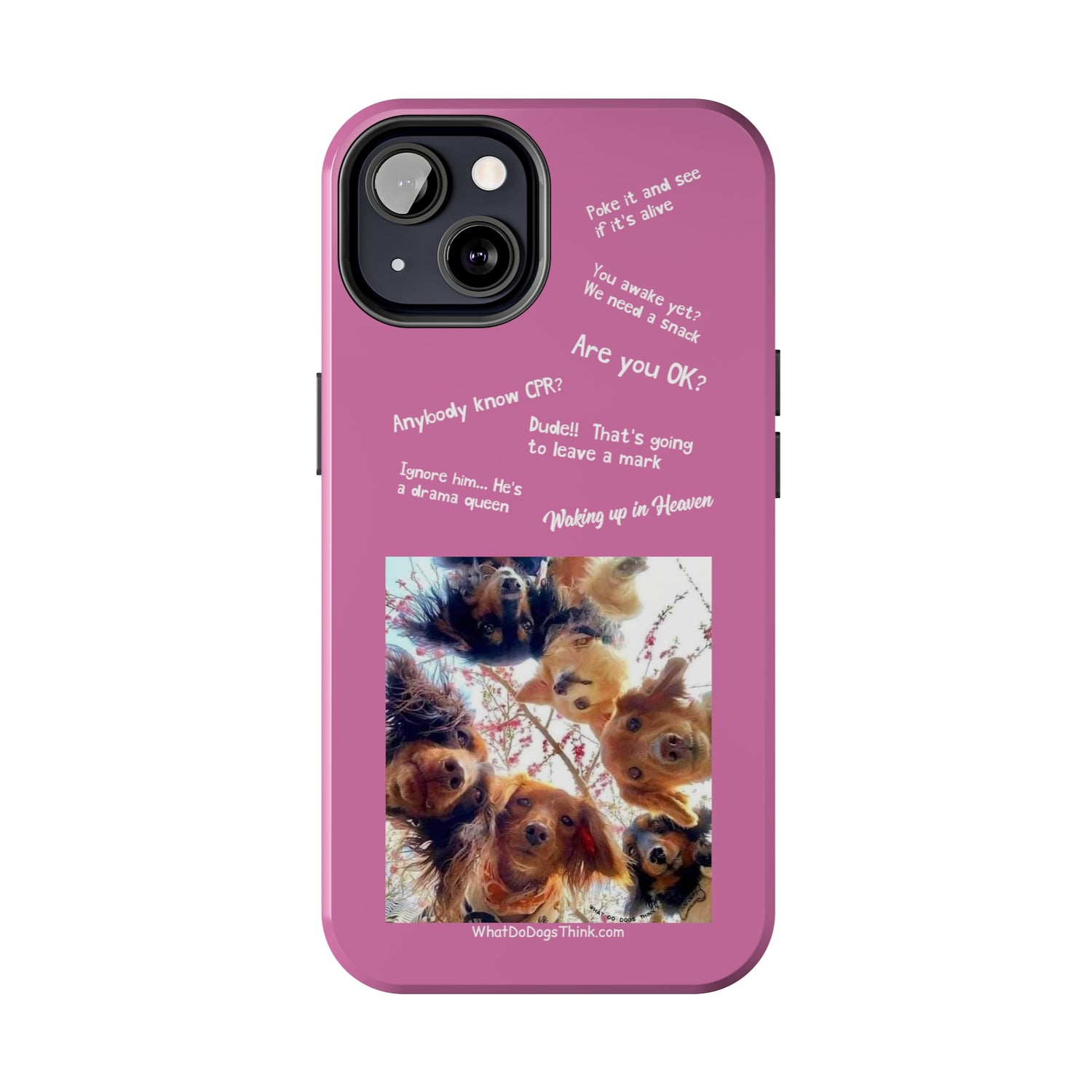 Are you OK? Compilation  Pink Tough Phone Cases