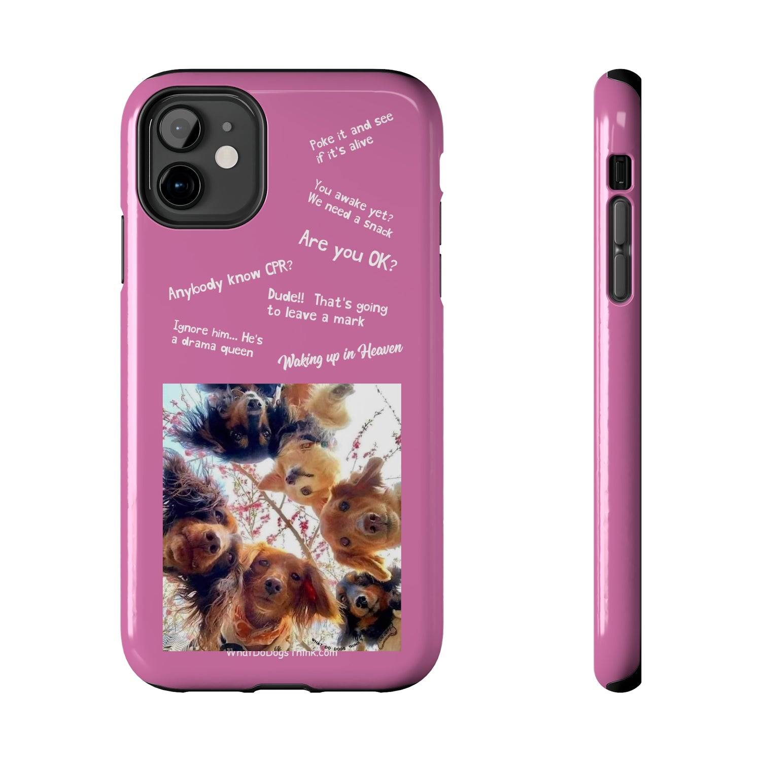 Are you OK? Compilation  Pink Tough Phone Cases