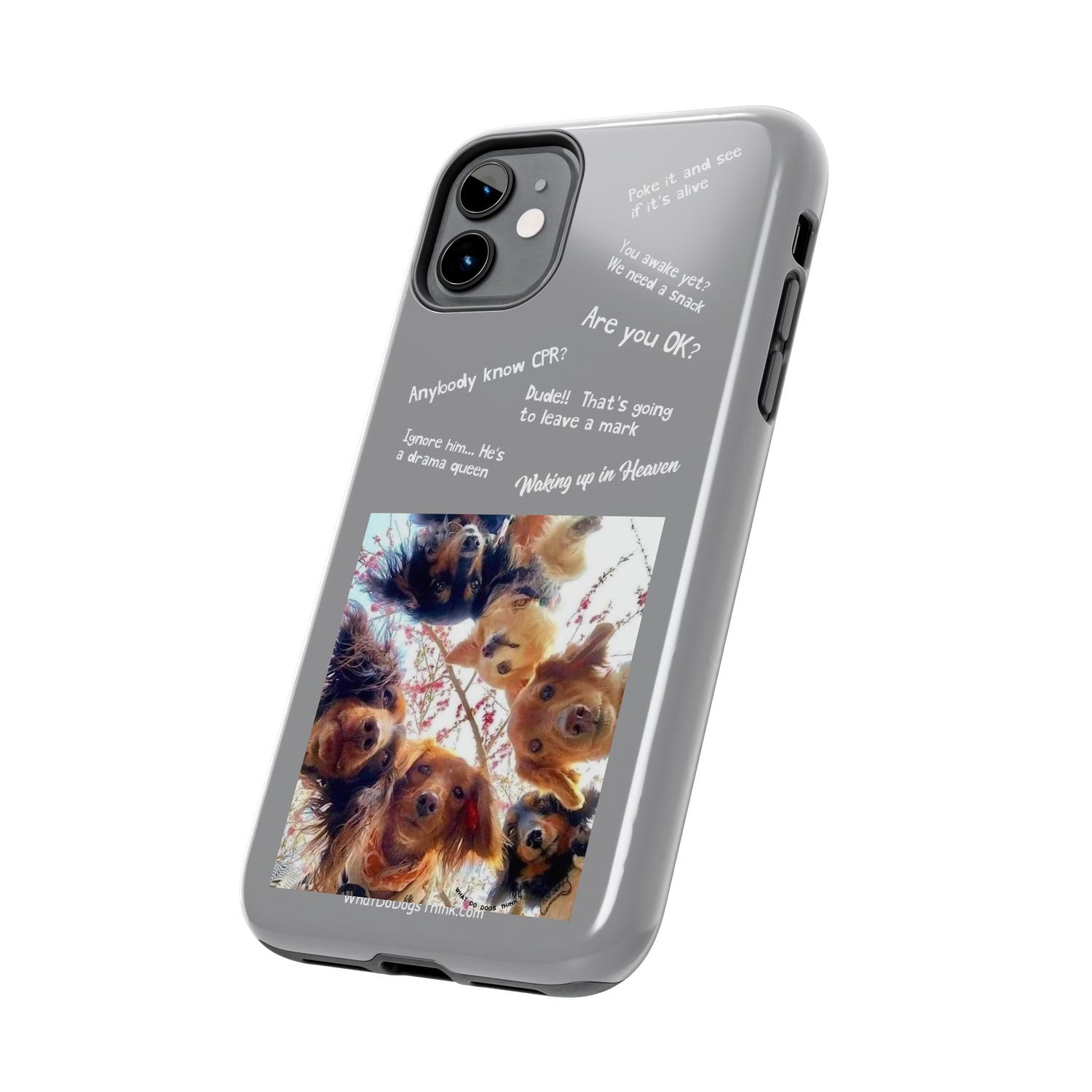 Are you OK? Compilation  Grey Tough Phone Cases