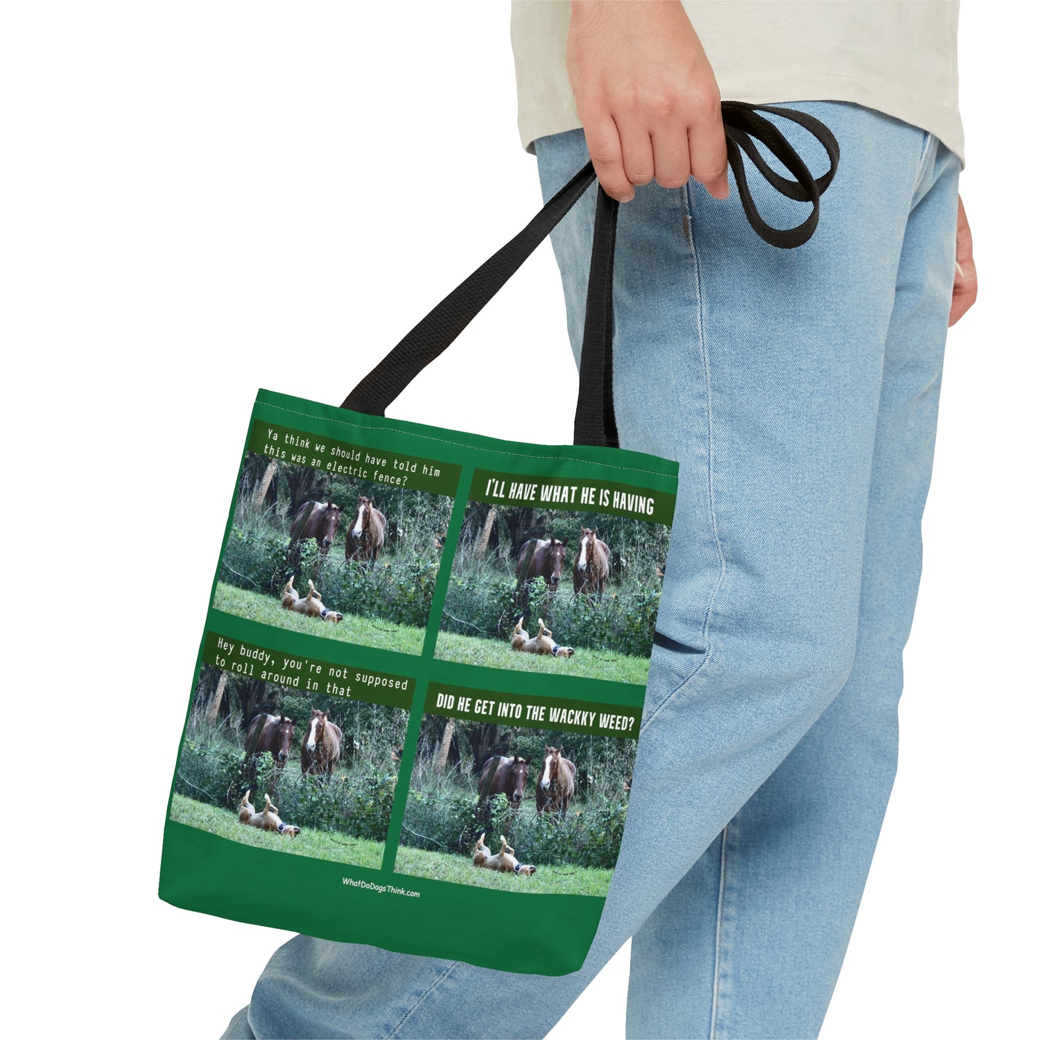 Horsing Around   Tote Bag