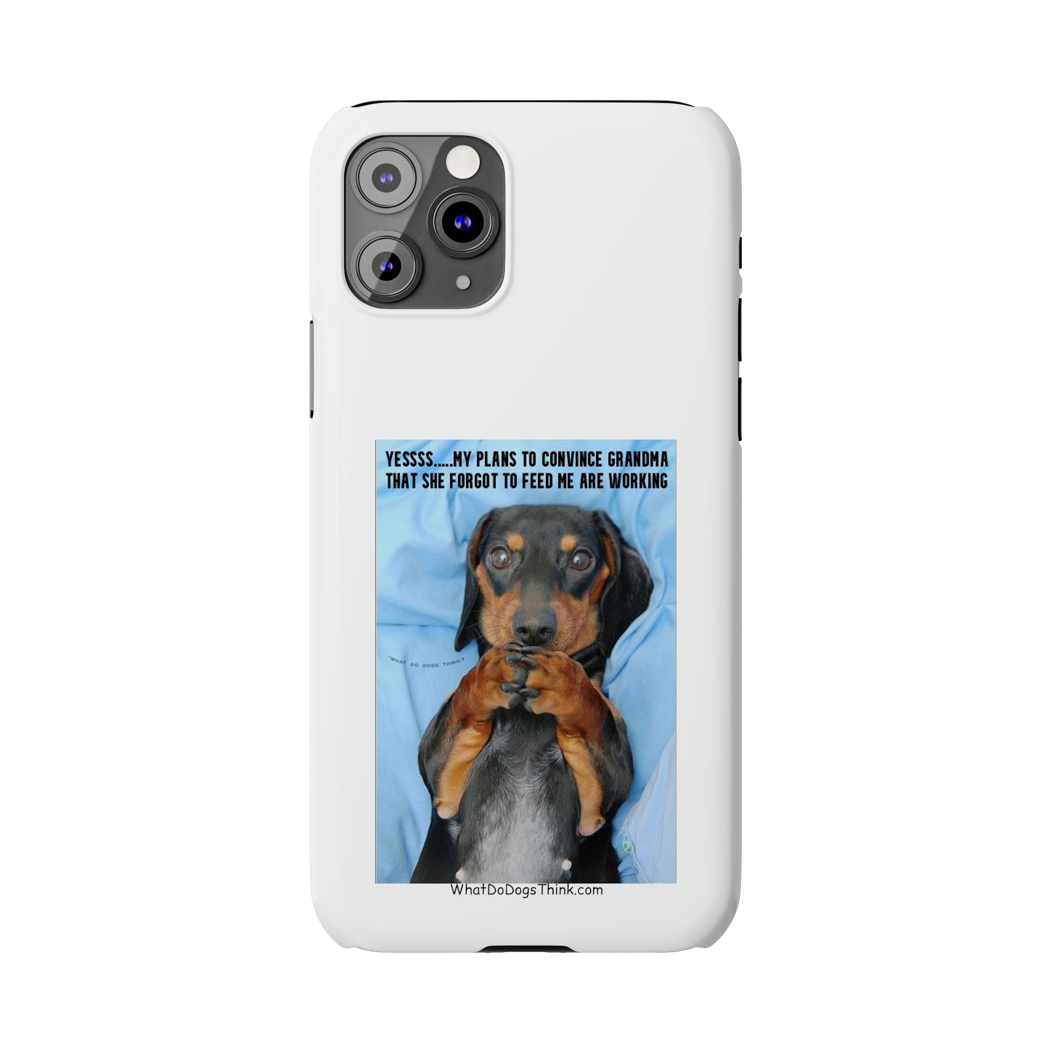 Grandma     White Slim Phone Cases