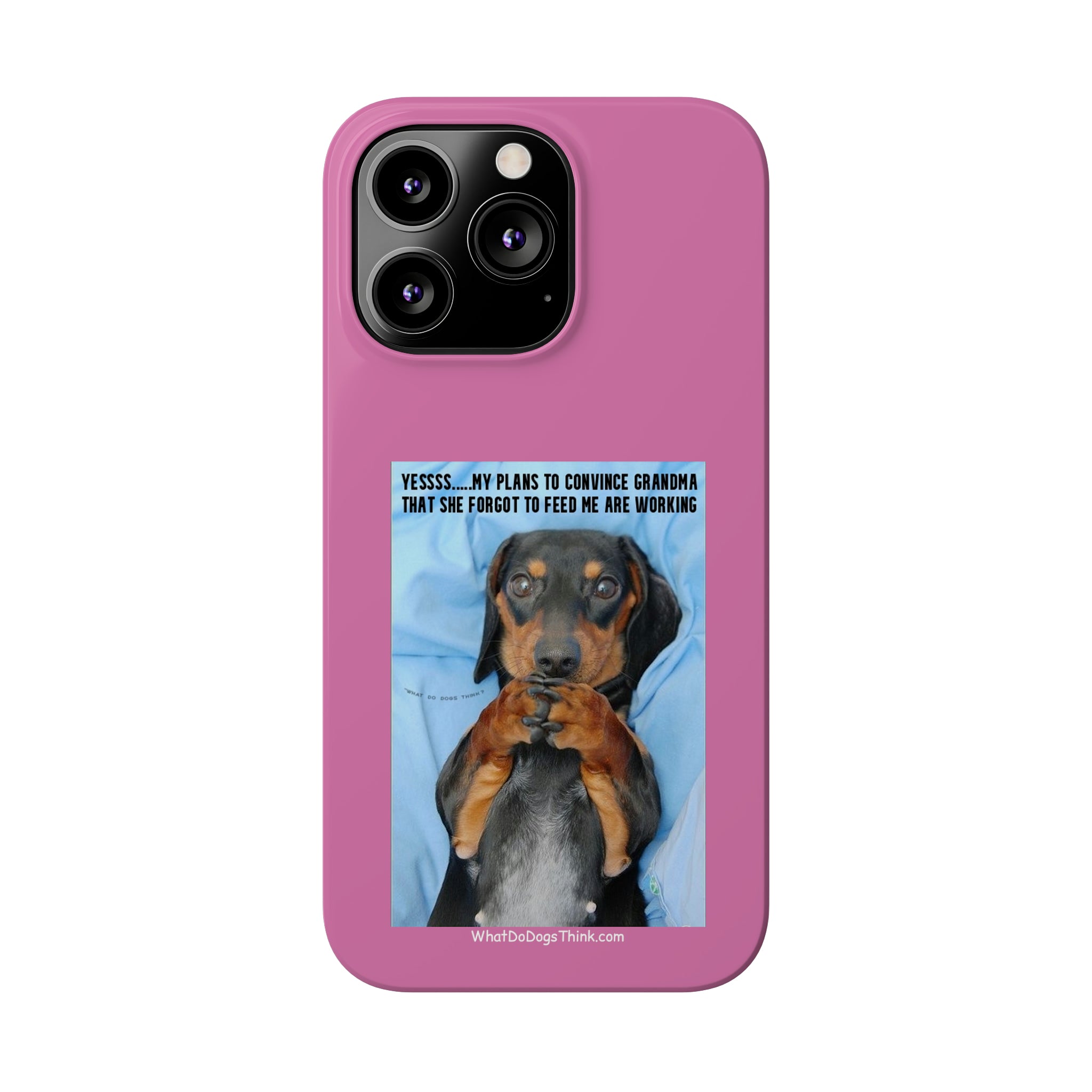 Grandma    Pink Slim Phone Cases