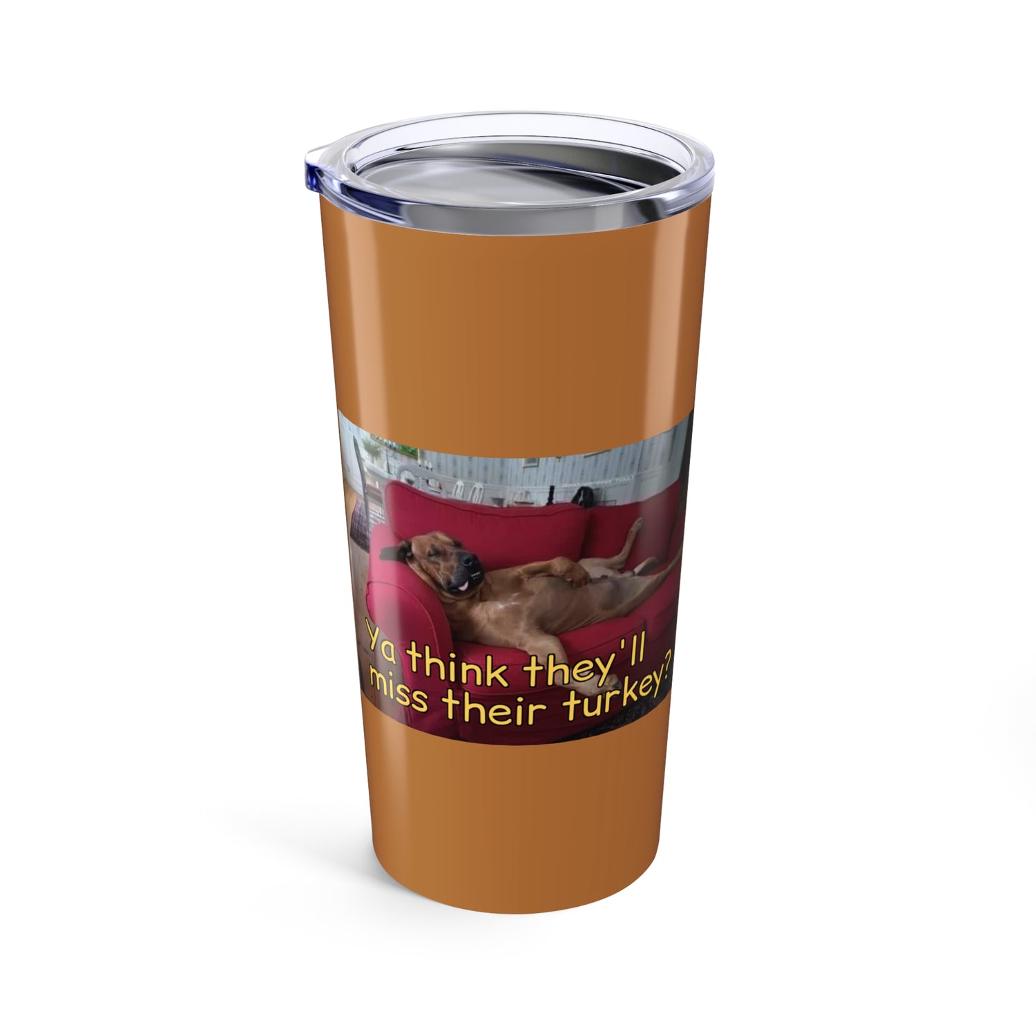 Stuffed Dog Tumbler 20oz