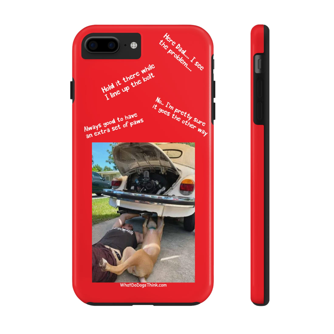 Bug Helper Compilation Red Tough Phone Cases