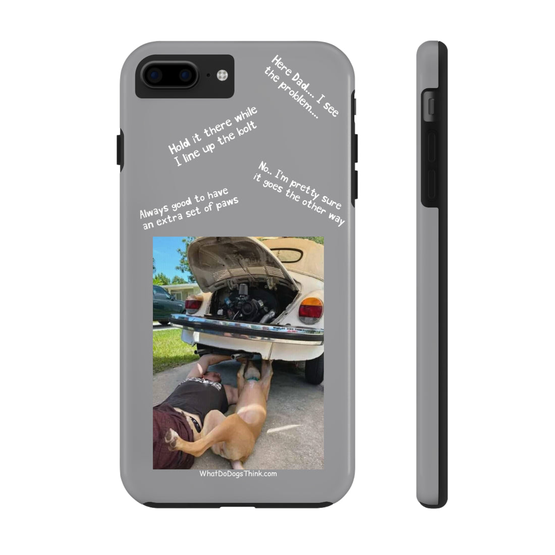 Bug Helper Compilation Grey Tough Phone Cases
