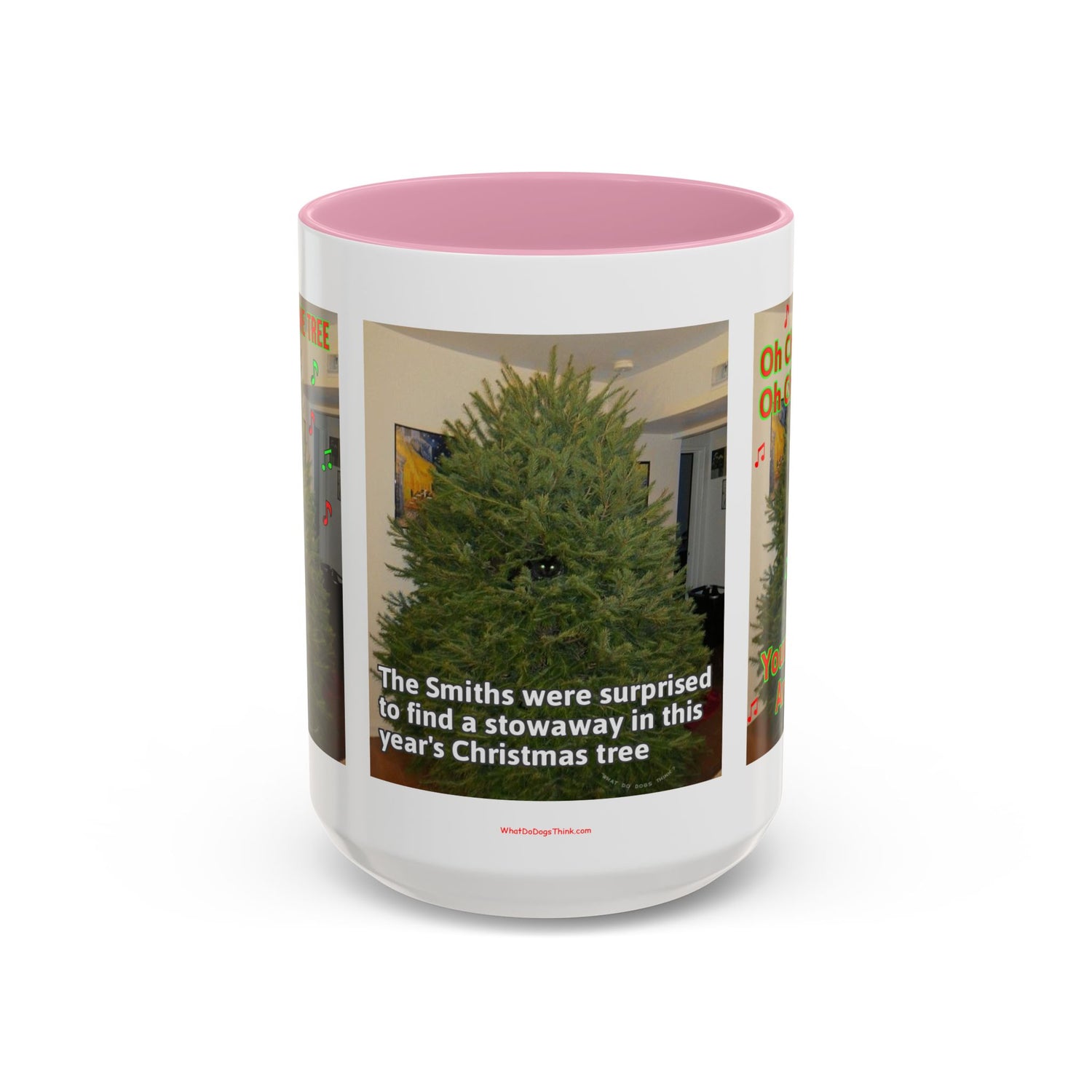 Christmas Tree Cat Mug