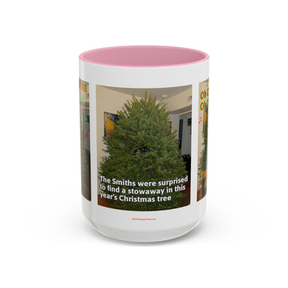 Christmas Tree Cat Mug