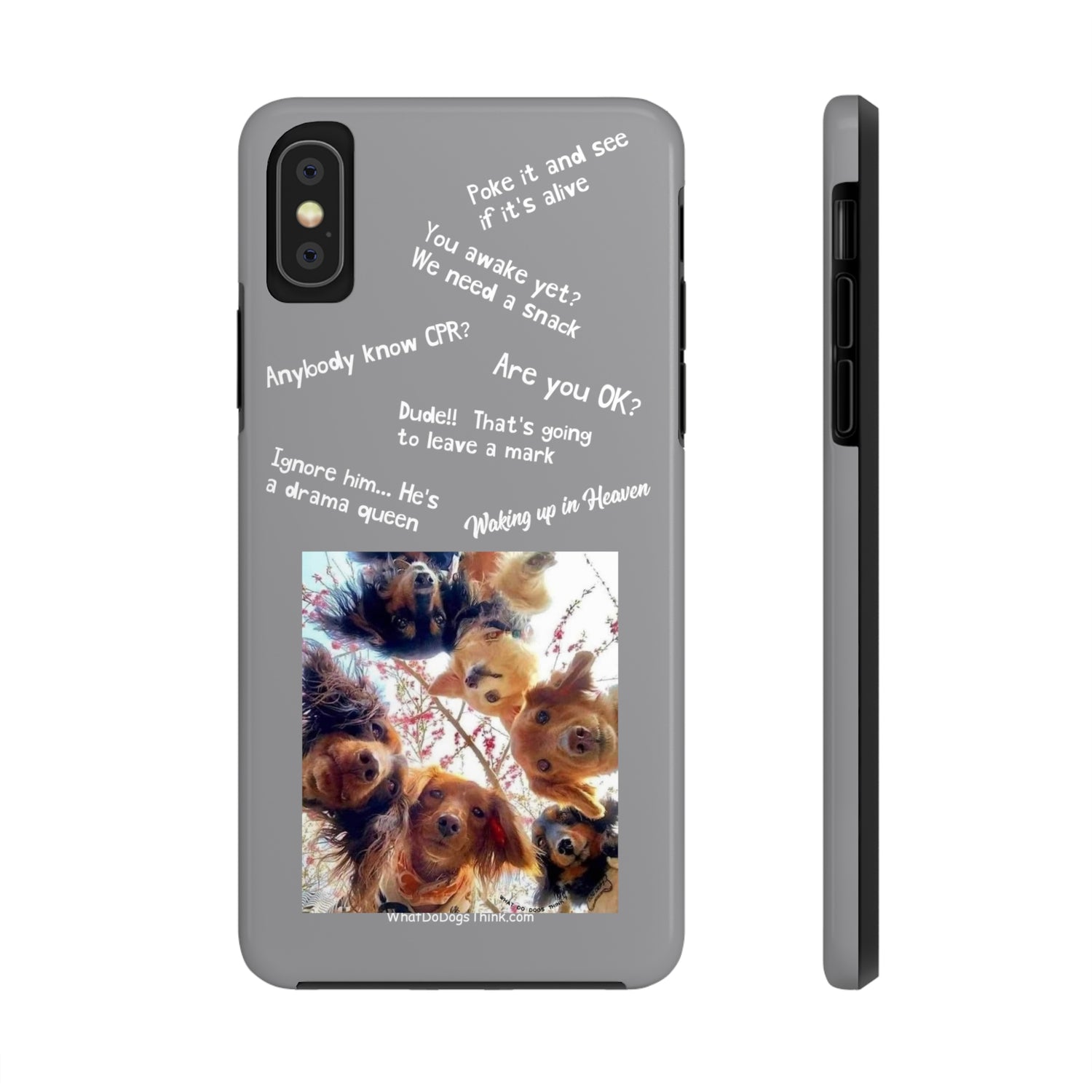 Are you OK? Compilation  Grey Tough Phone Cases