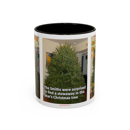 Christmas Tree Cat Mug
