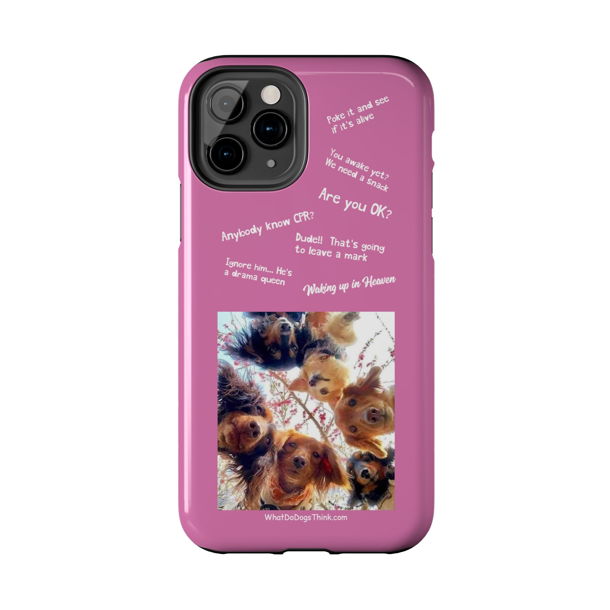 Are you OK? Compilation  Pink Tough Phone Cases