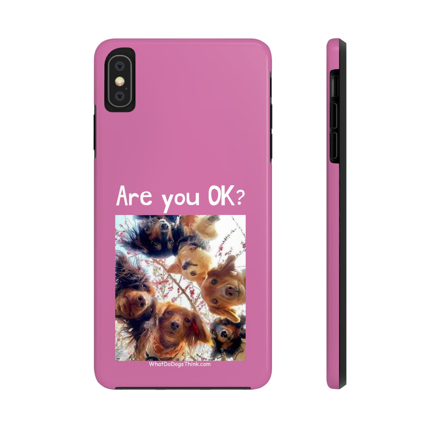 Are you OK?   Pink Tough Phone Cases