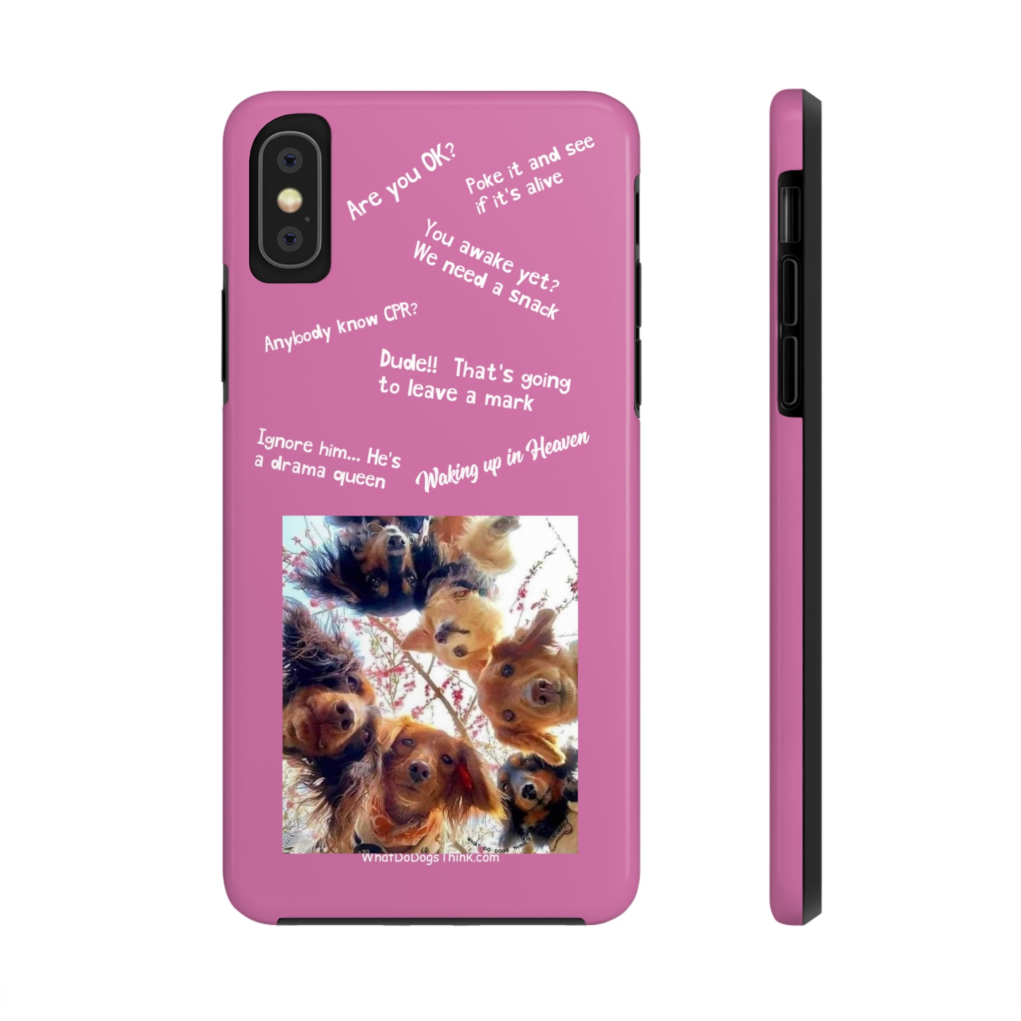 Are you OK? Compilation  Pink Tough Phone Cases