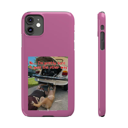 Other Way    Pink Slim Phone Cases