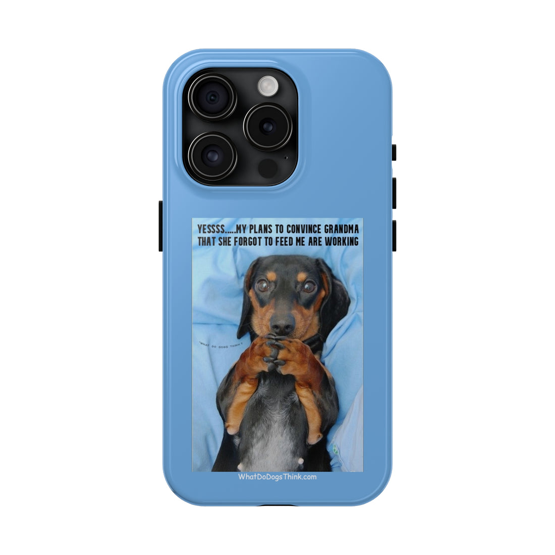 Grandma Blue Tough Phone Cases