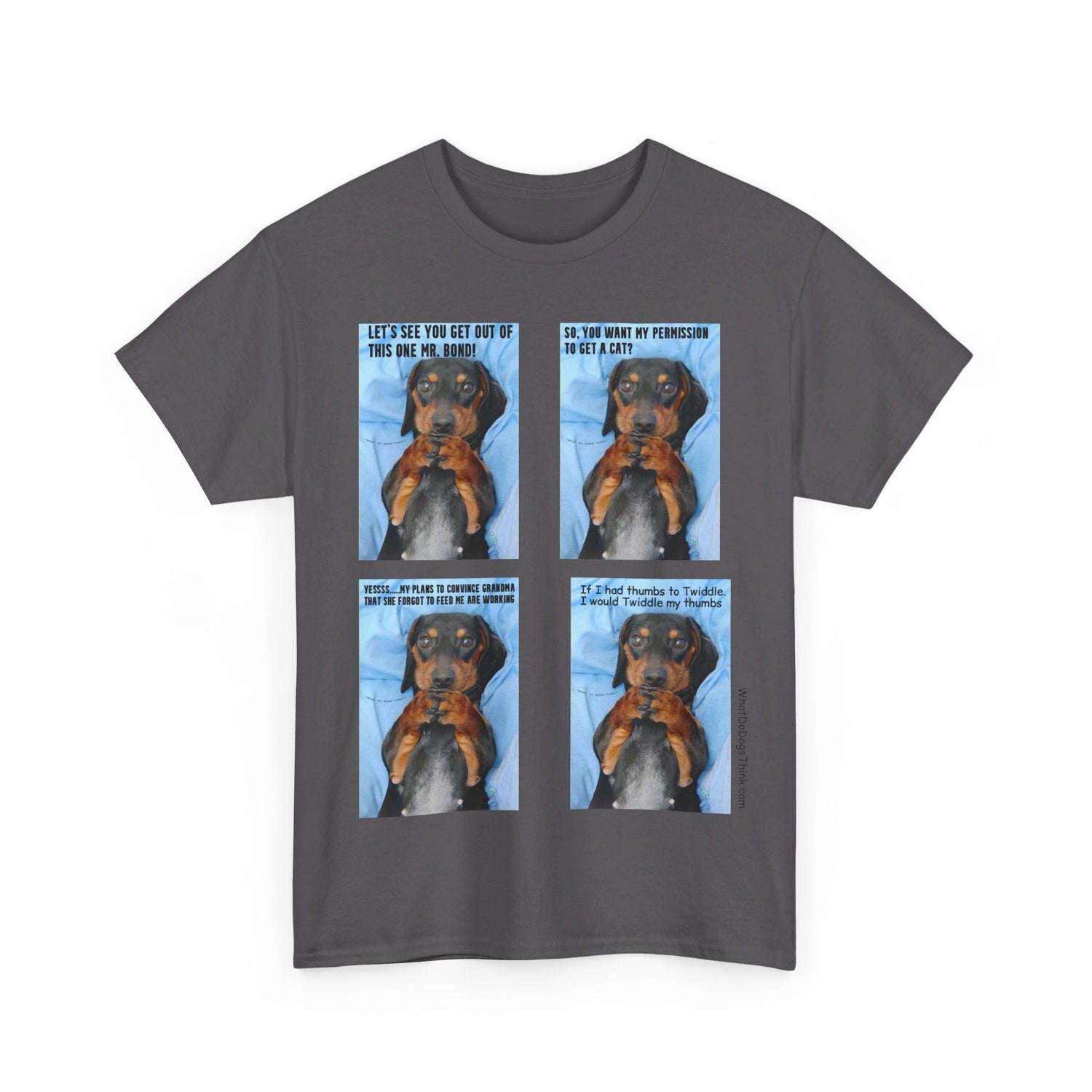 Devious Dachshund  T shirt 