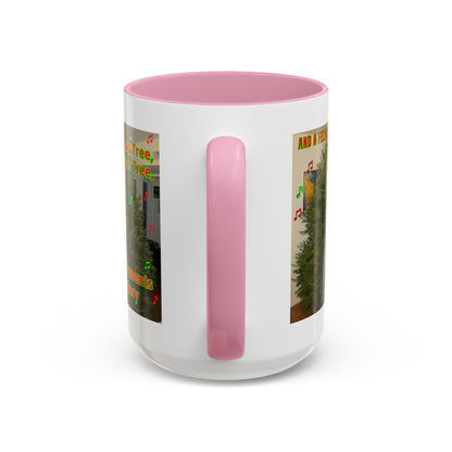 Christmas Tree Cat Mug