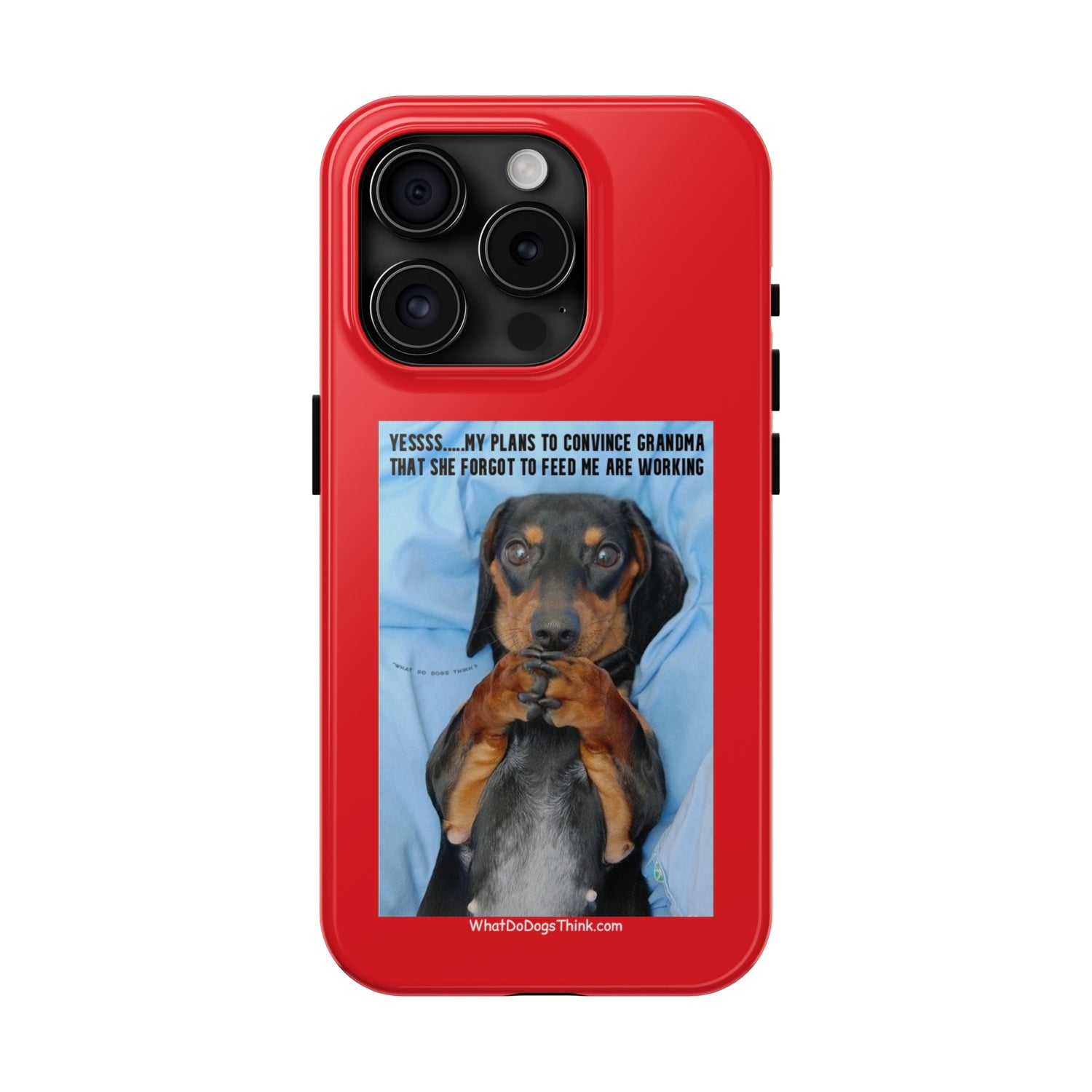 Grandma    Red Tough Phone Cases