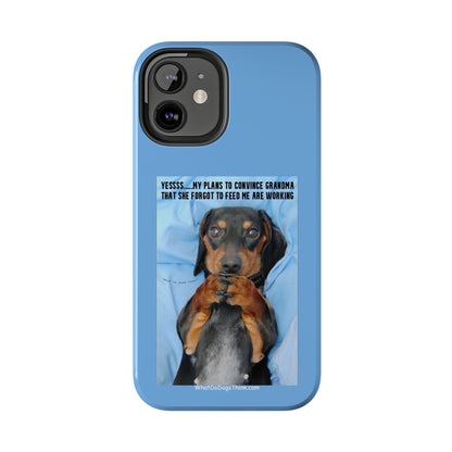 Grandma    Blue Tough Phone Cases