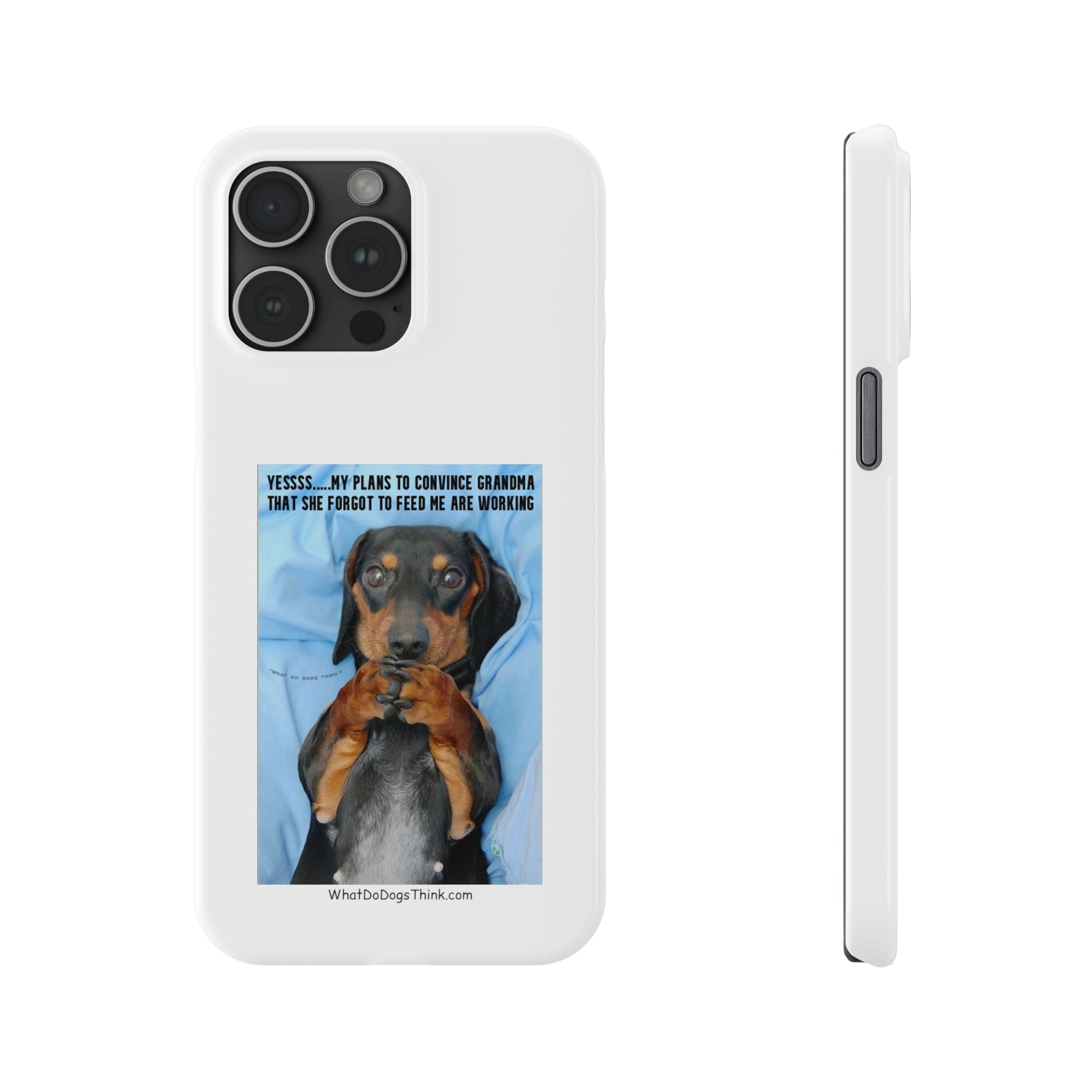 Grandma     White Slim Phone Cases