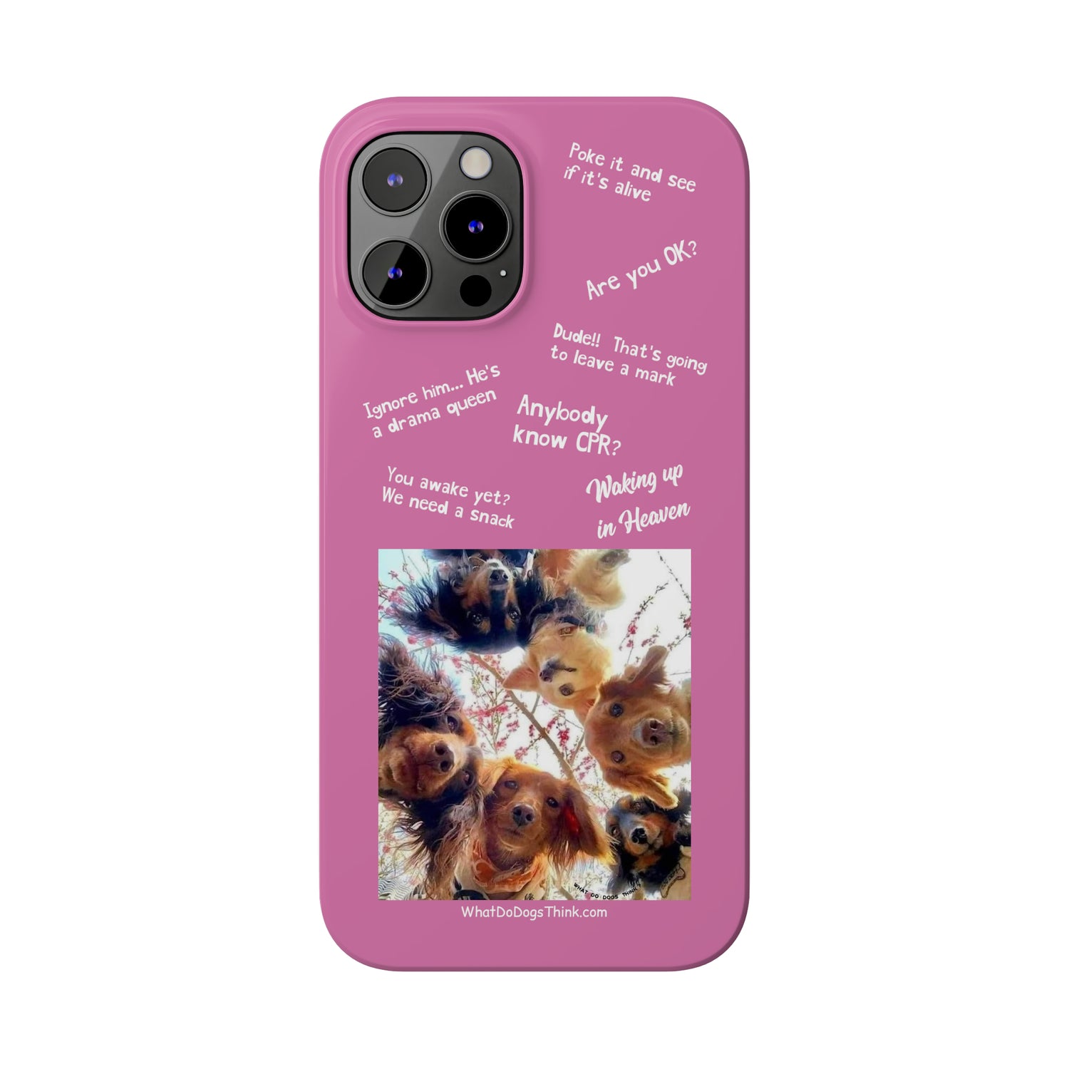 Are You OK?  Compilation    Pink Slim Phone Cases