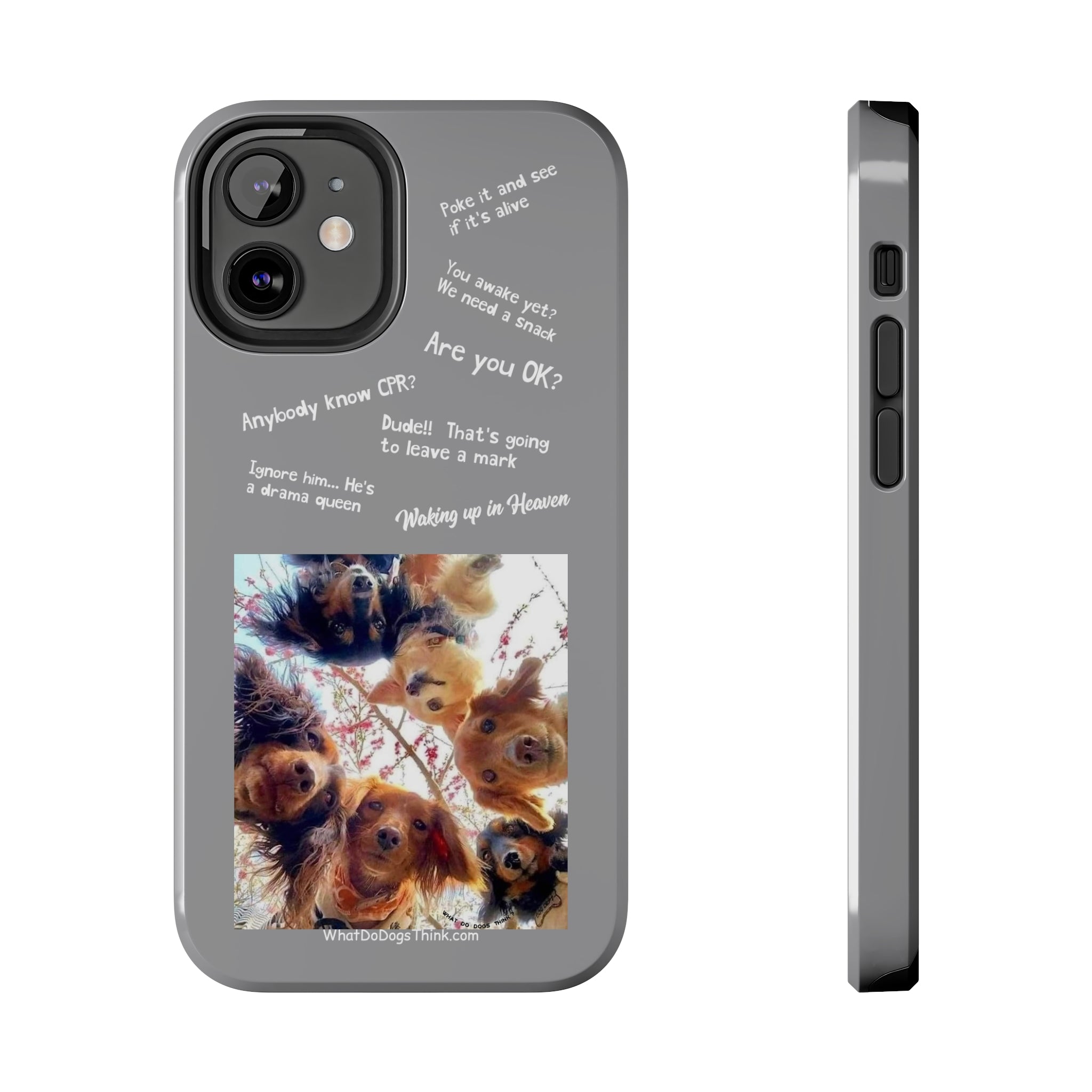 Are you OK? Compilation  Grey Tough Phone Cases