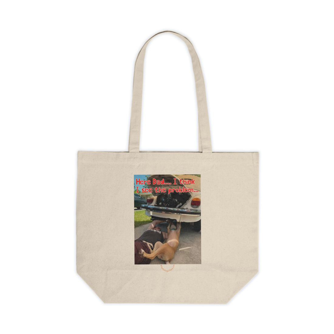 VW helper Canvas Shopping Tote