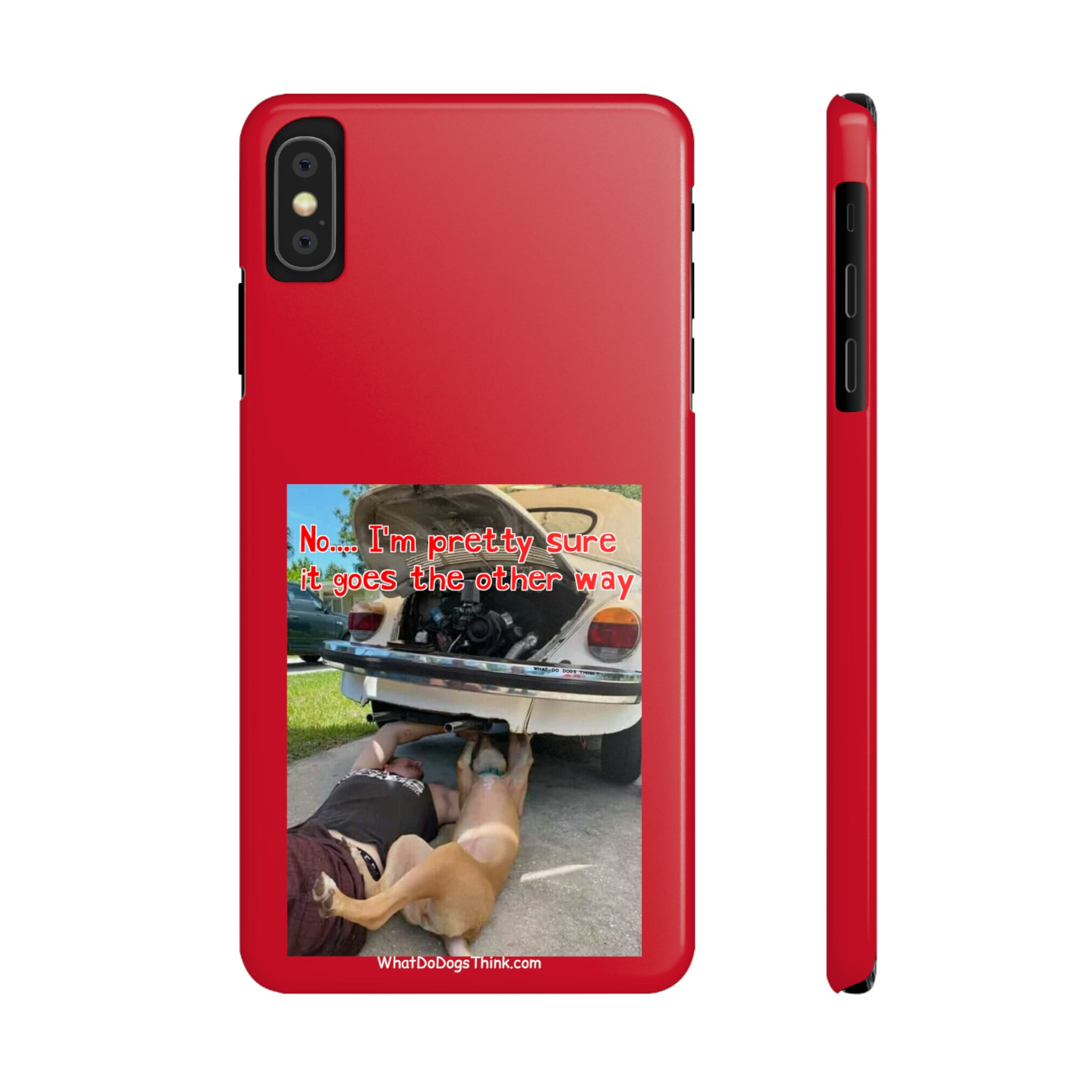 Other Way    Red Slim Phone Cases