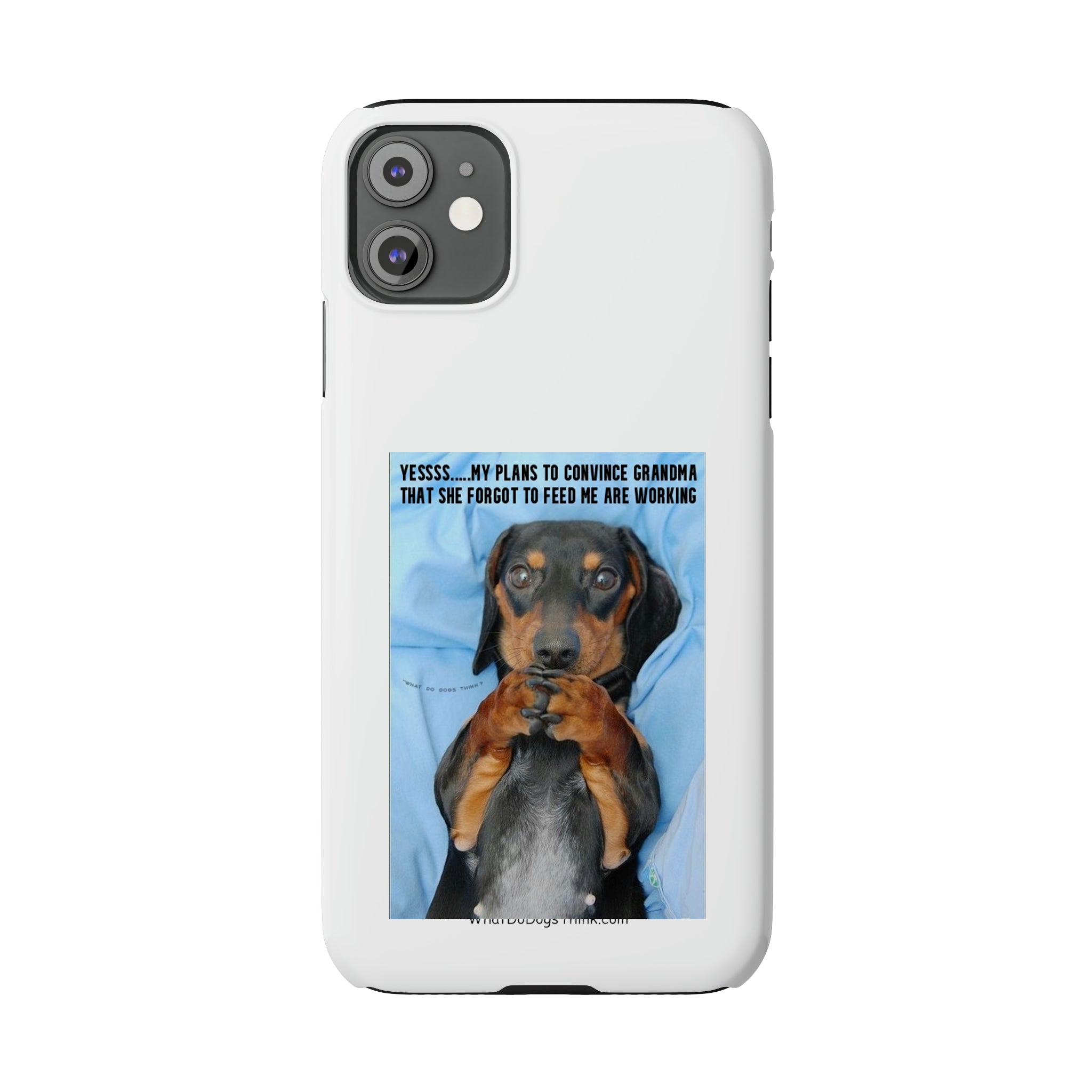 Grandma     White Slim Phone Cases