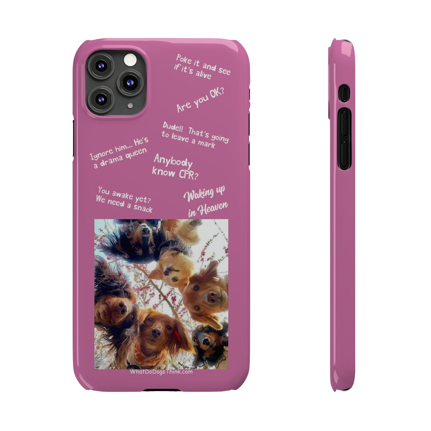 Are You OK?  Compilation    Pink Slim Phone Cases