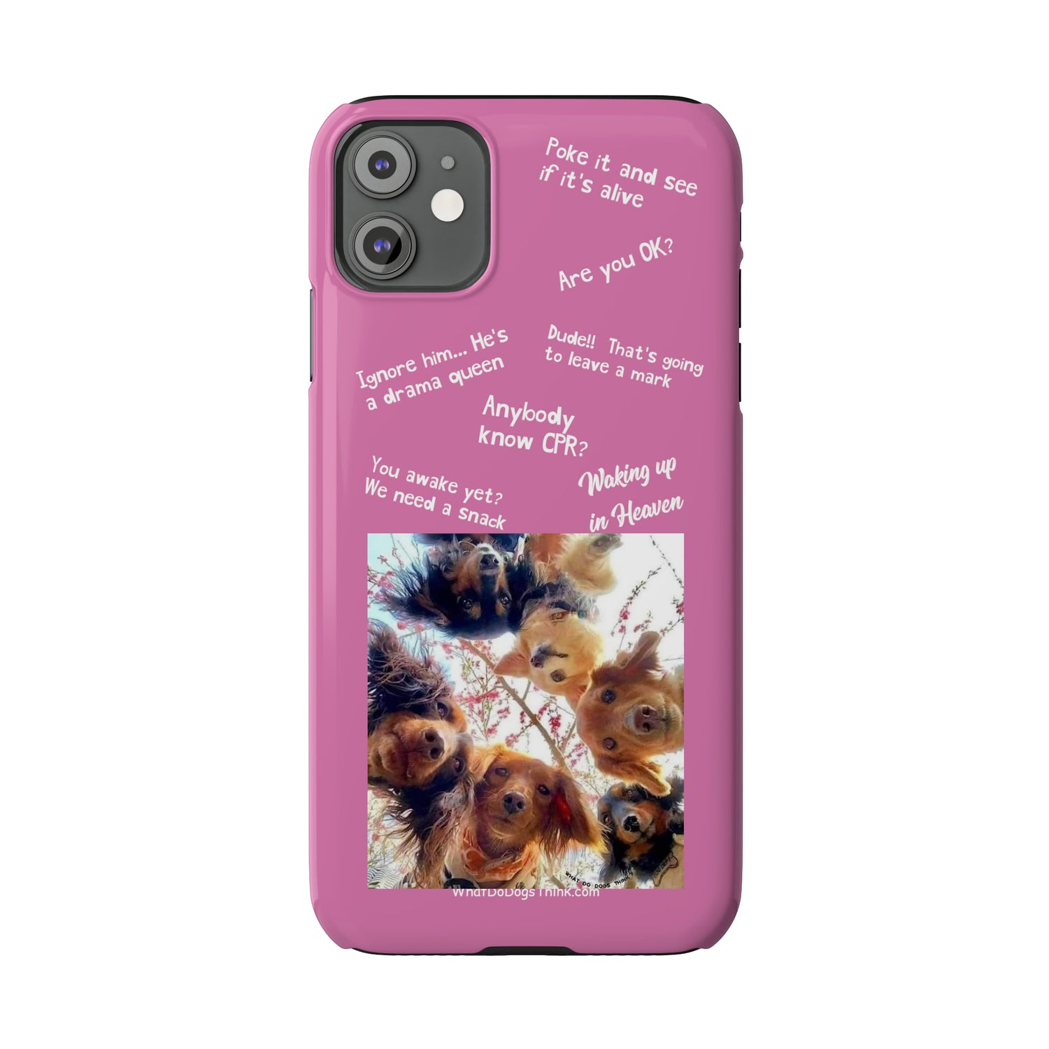 Are You OK?  Compilation    Pink Slim Phone Cases