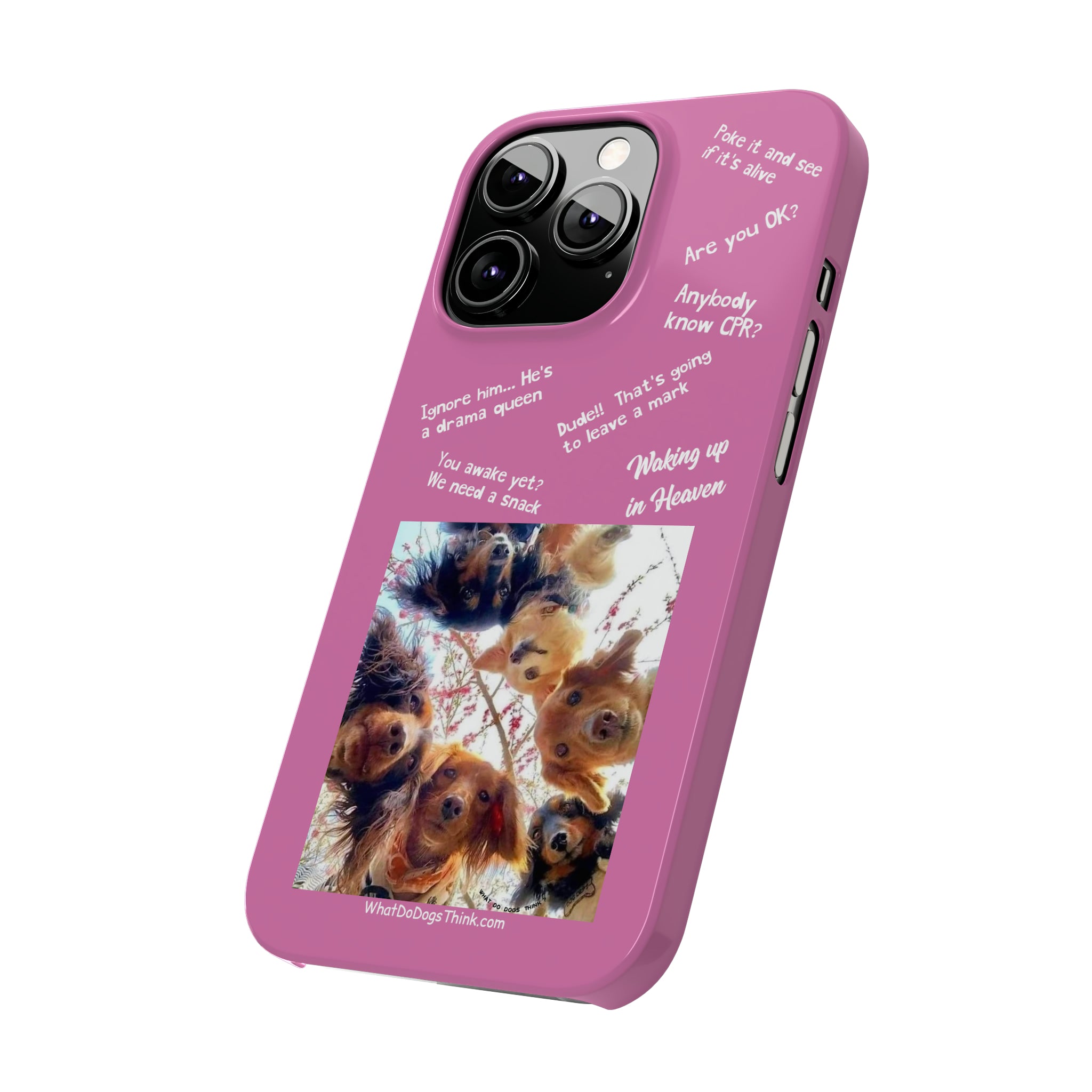 Are You OK?  Compilation    Pink Slim Phone Cases