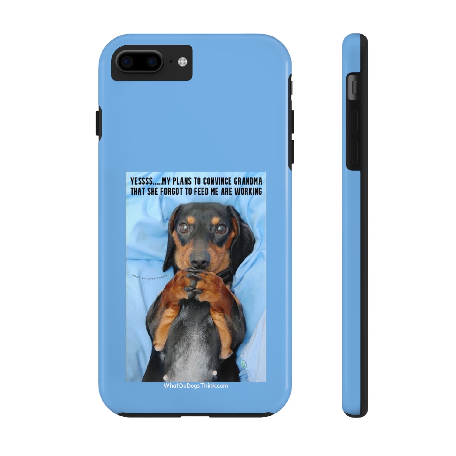 Grandma Blue Tough Phone Cases – What Do Dogs Think? Grandma Blue Tough Phone Cases – What Do Dogs Think?