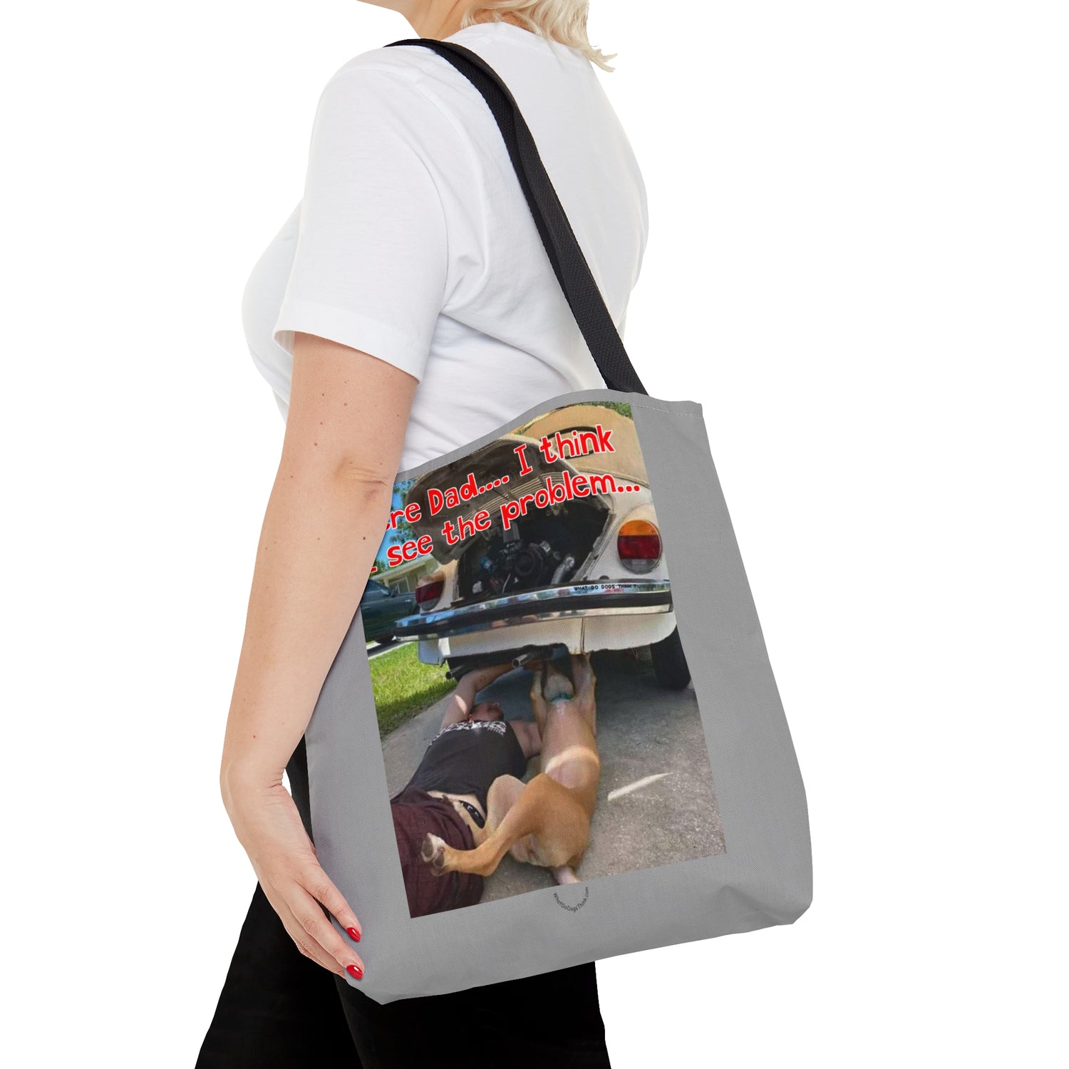 VW Helper  Grey Tote Bag