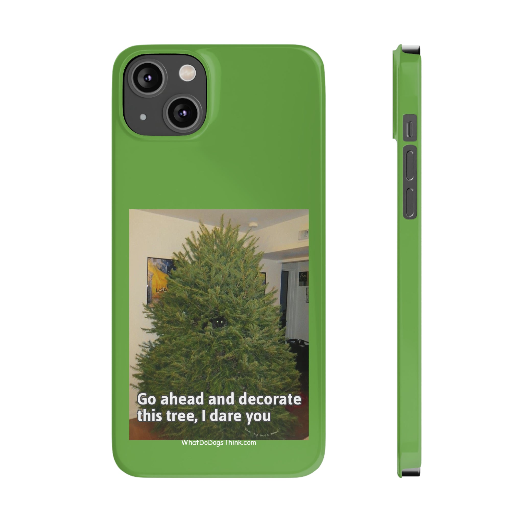 I Dare You      Green Slim Phone Case