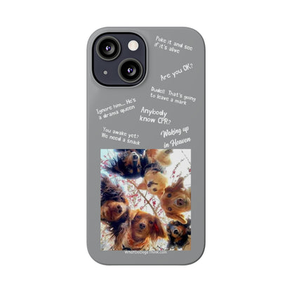 Are You OK?  Compilation    Grey Slim Phone Cases