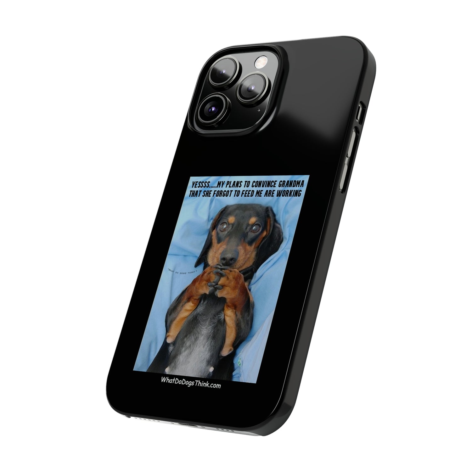 Grandma    Black Slim Phone Cases