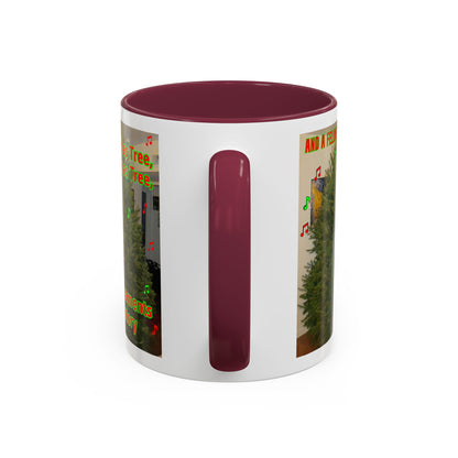 Christmas Tree Cat Mug