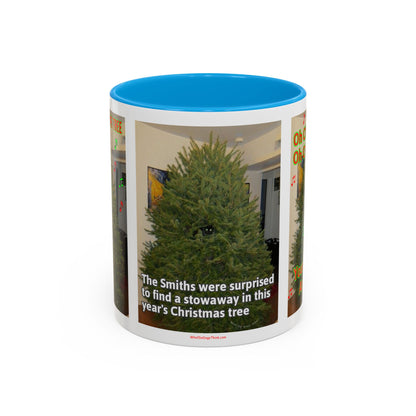 Christmas Tree Cat Mug