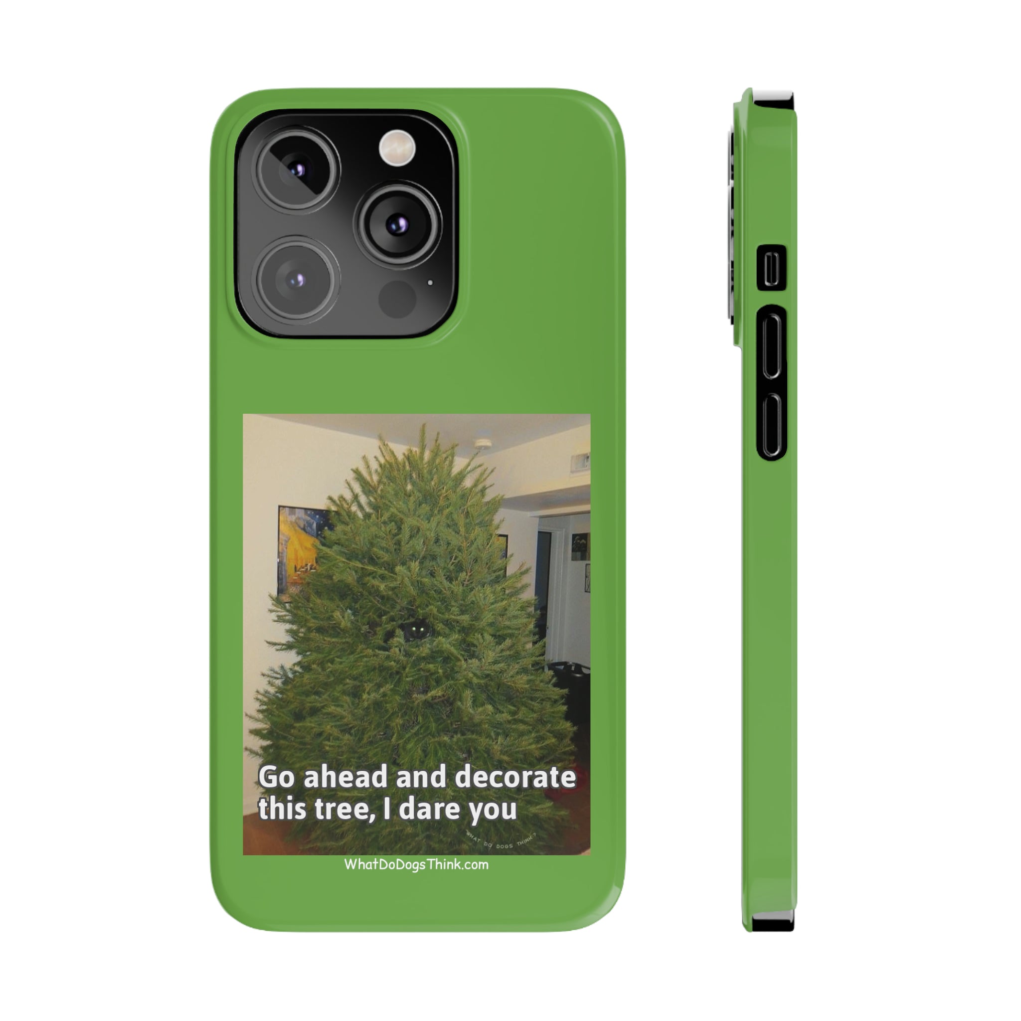 I Dare You      Green Slim Phone Case