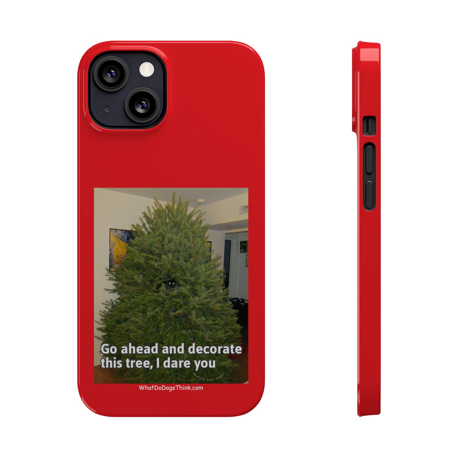 I Dare You      Red Slim Phone Case