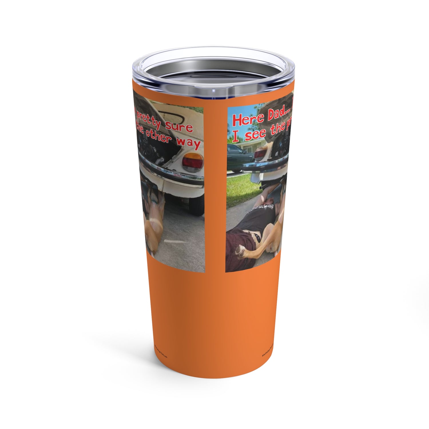 VW Helper Orange Tumbler 20oz