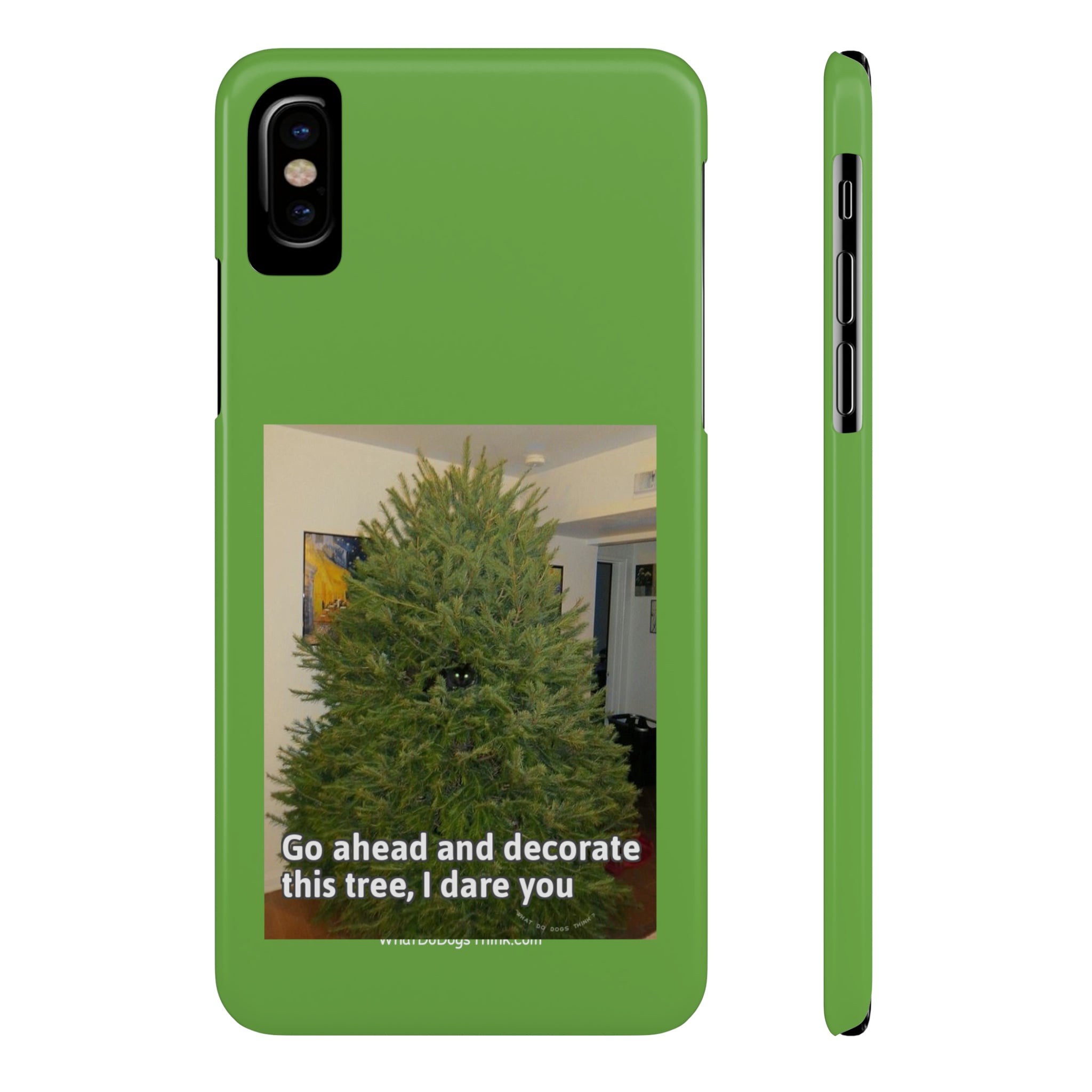 I Dare You      Green Slim Phone Case