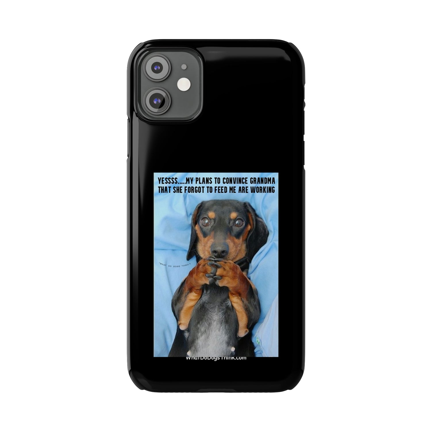 Grandma    Black Slim Phone Cases