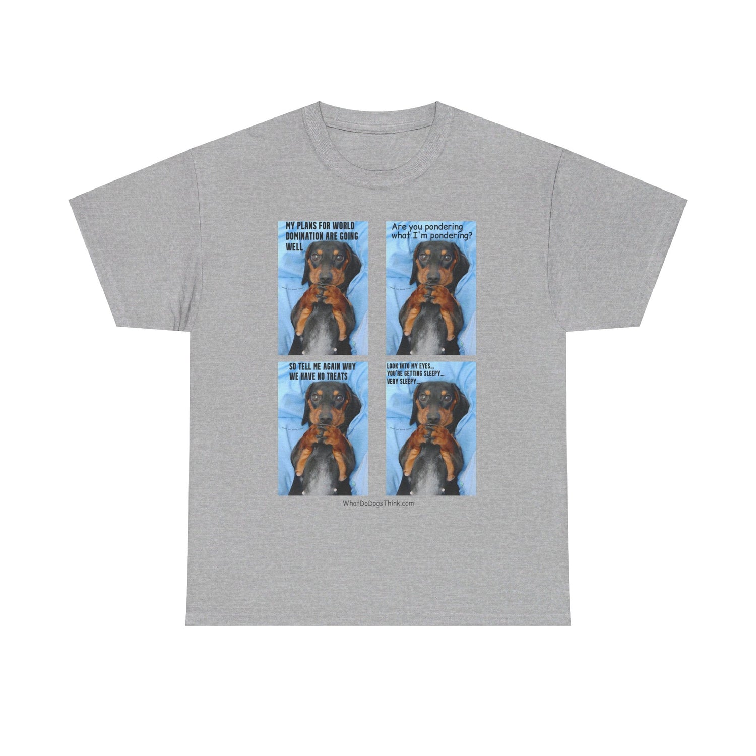 Devious Dachshund  T shirt 