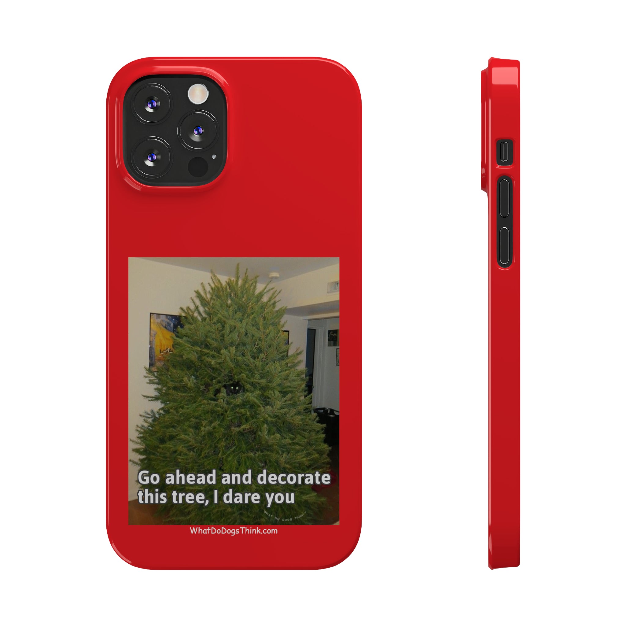 I Dare You      Red Slim Phone Case