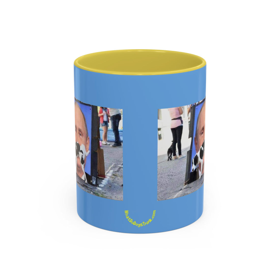 Piss on Putin  Blue Mug