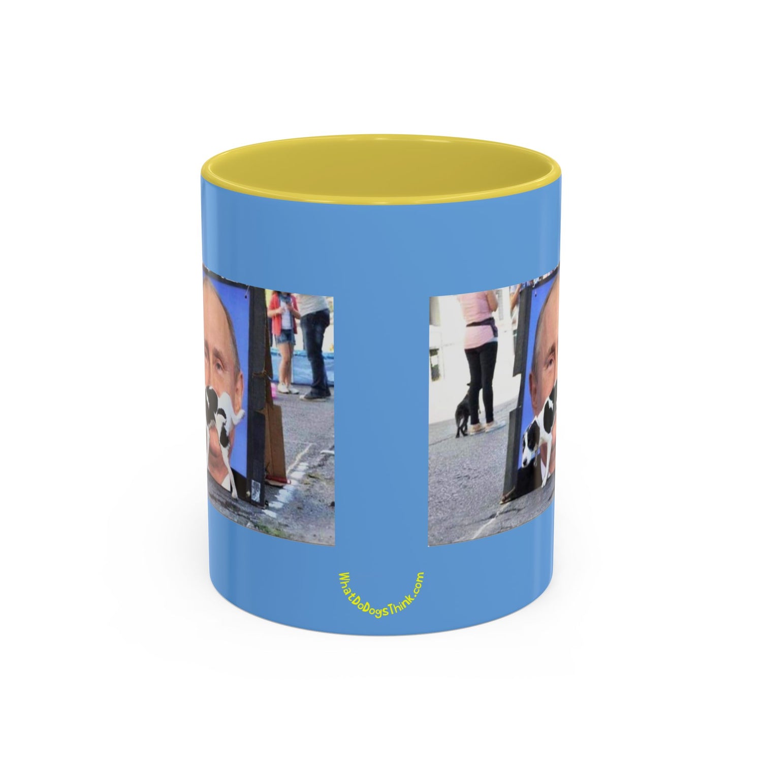 Piss on Putin  Blue Mug